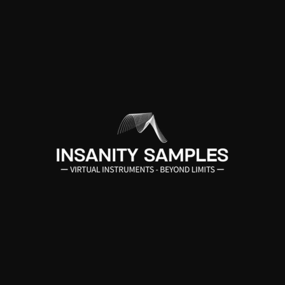 Insanity Samples logo - virtual instruments for musicians.